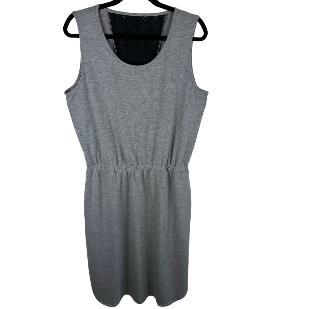 Eaze Wear by Anthony Grey Sleeveless Sweatshirt Lightweight Dress Pockets Size L